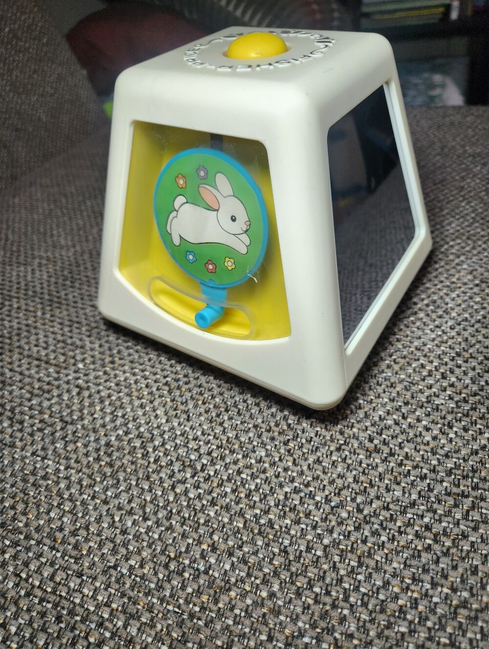 vintage Fisher-Price Turn and Learn Busy Box (Model #156) from 1978